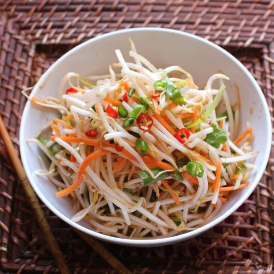 Thai Bean Sprout Salad