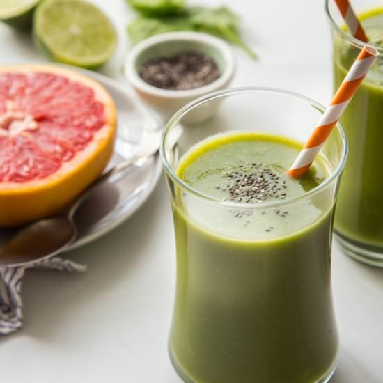 Grapefruit Smoothie with Chia