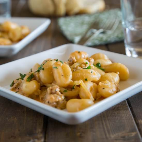Gnocchi with Fennel & Sausage