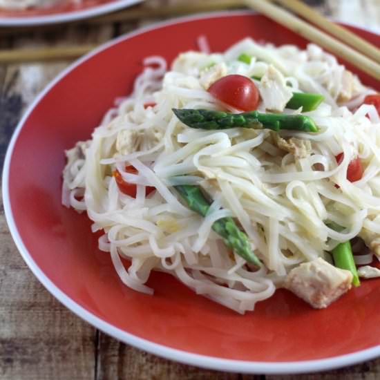 Asian Spring Noodle Salad