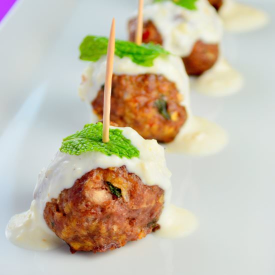 Spicy Curry Lamb Meatballs