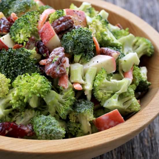 Broccoli apple salad