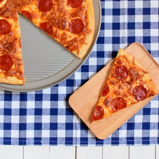 Crispy Thin Crust Pizza