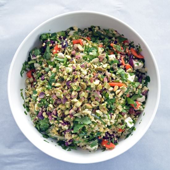 Happy Herbaceous Grain Salad