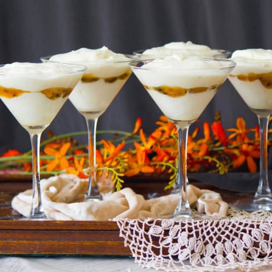 Chilled Orange Souffles