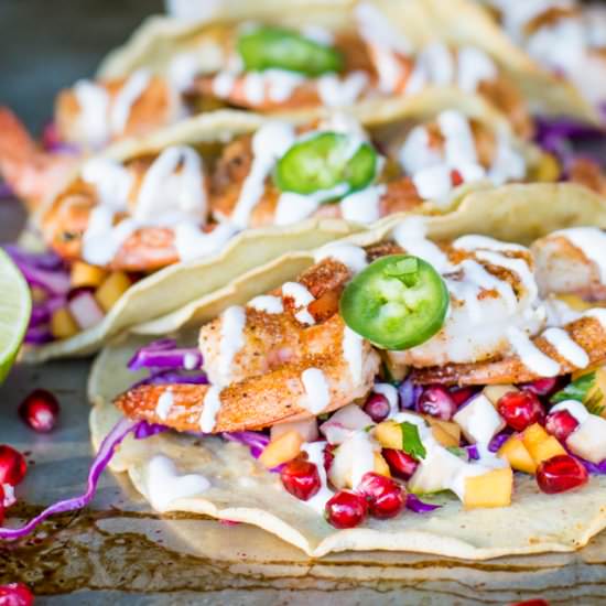 Quick and Easy Paleo Shrimp Tacos