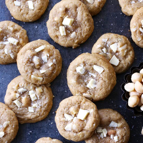 White Chocolate Macadamia Cookies