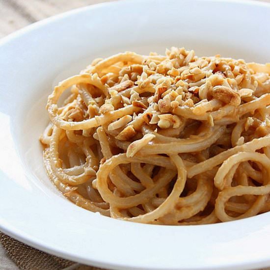 peanut butter noodles