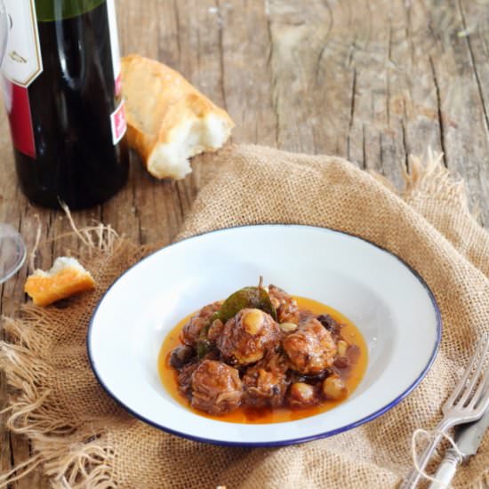 Meatballs with Mushroom Sauce