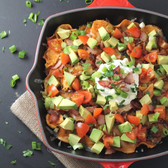 Healthy Sweet Potato Nachos