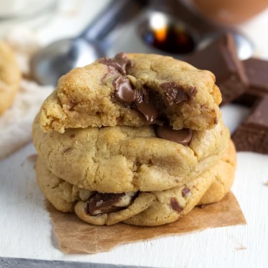Half-Batch Chocolate Chip Cookies