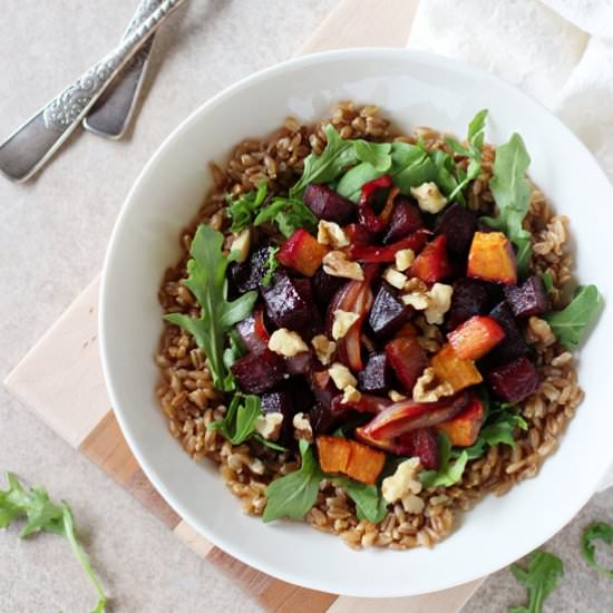 farro meal bowls
