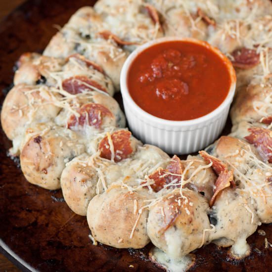 Pepperoni Pizza Pull Aparts
