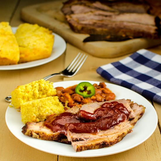 Oven Slow-Cooked BBQ Beef Brisket