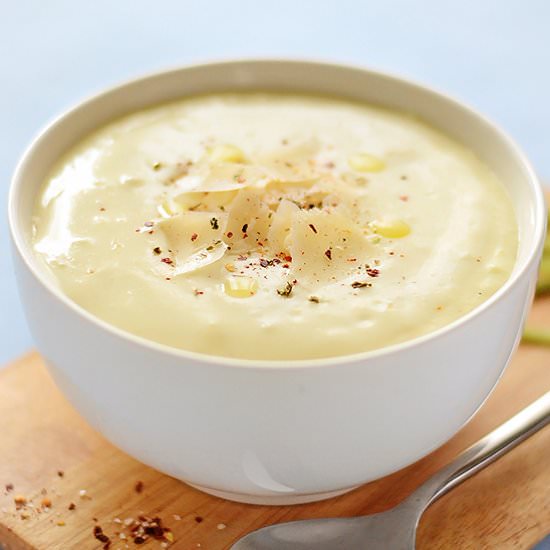 Garlic Parmesan Soup