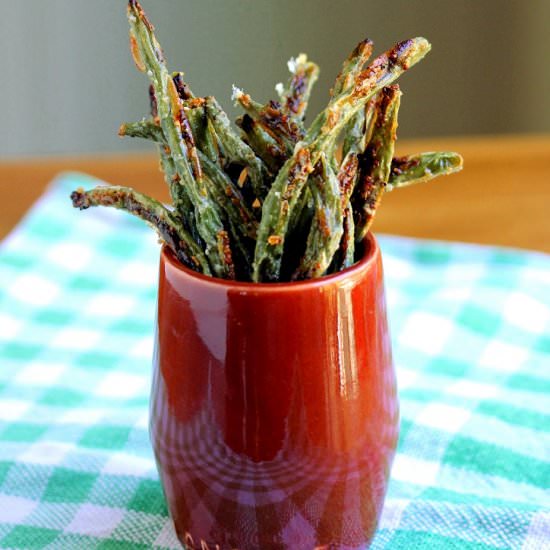 Parmesan Green Bean “Fries”