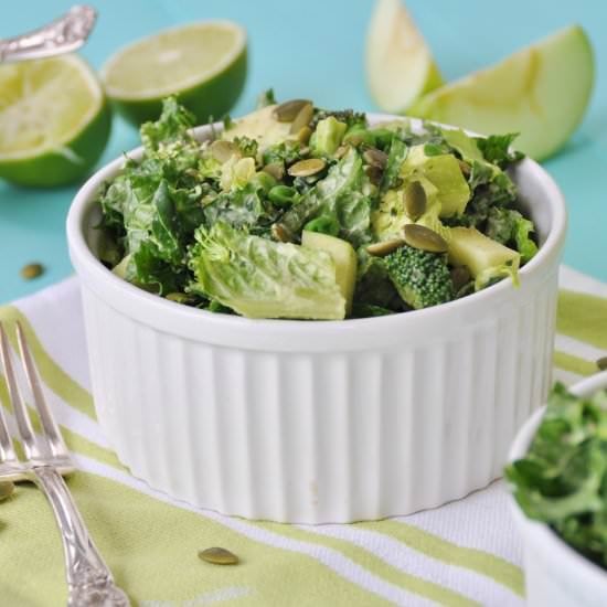 Chopped Green Garden Salad