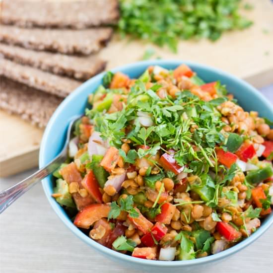 Turkish Lentil Salad