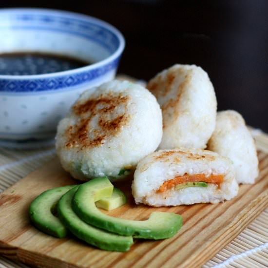Yaki Onigiris – Panfried Rice Balls