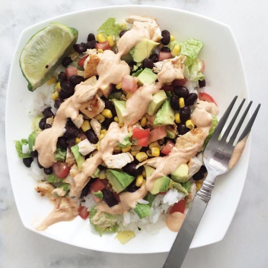 Chicken Burrito Bowl