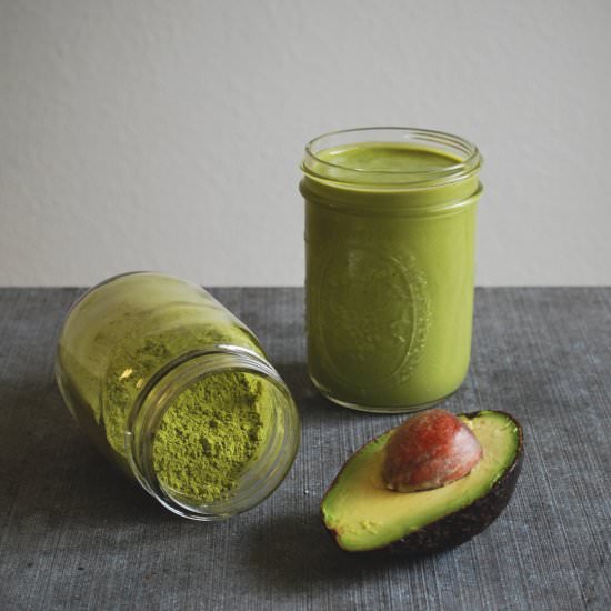 Maca Matcha Milkshake