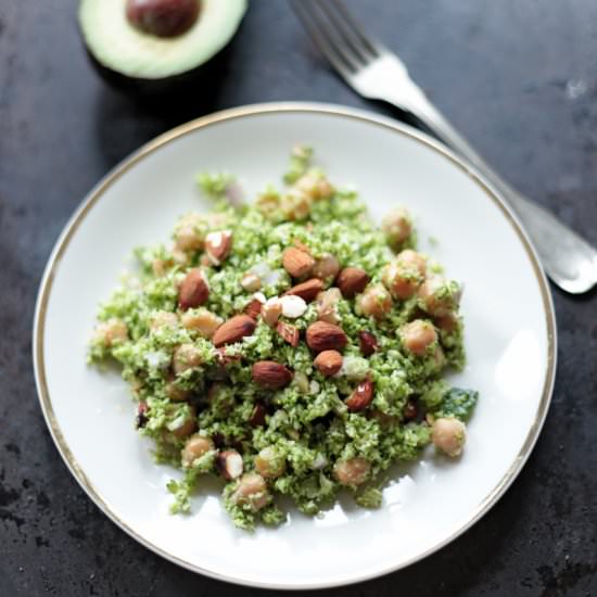 Raw Broccoli Salad