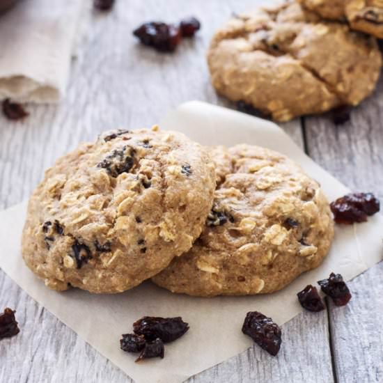 Prune Breakfast Cookies
