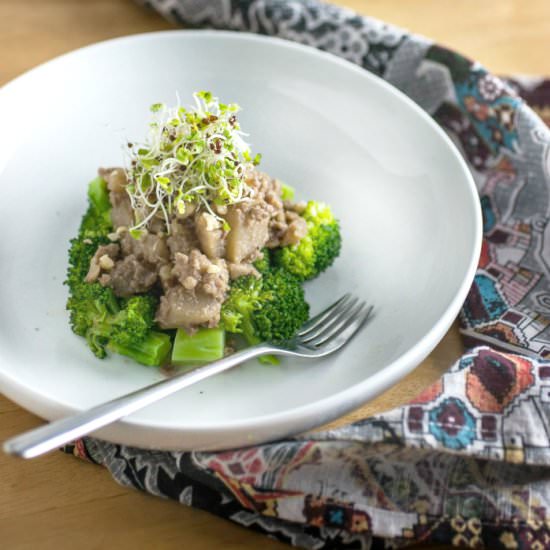 Agave & Miso Braised Turnips
