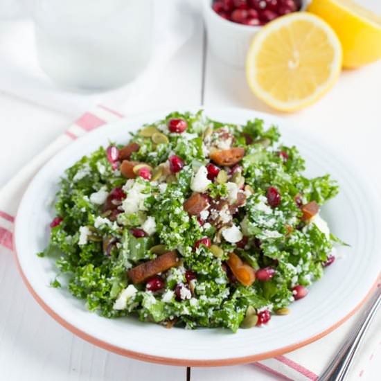 Cauliflower Kale Salad