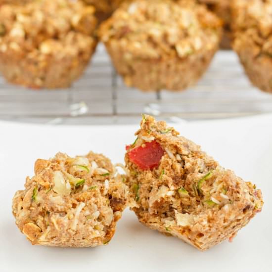 Healthy Zucchini Muffins