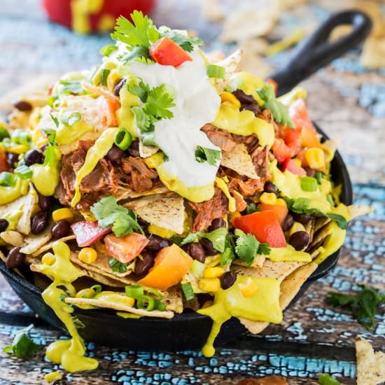 Jackfruit Nacho Supreme