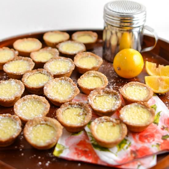 Mini Meyer Lemon Tarts