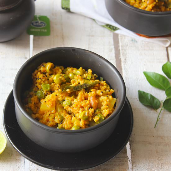 Dalia (Broken Wheat) Upma