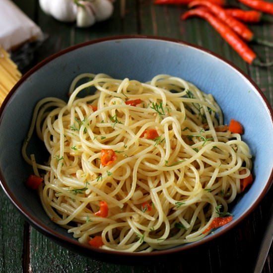 Spaghetti Aglio E Olio