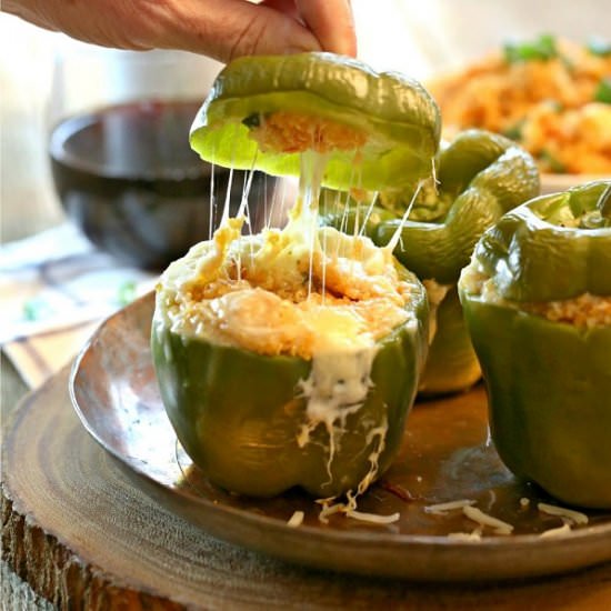 Quinoa Hawaiian Stuffed Peppers