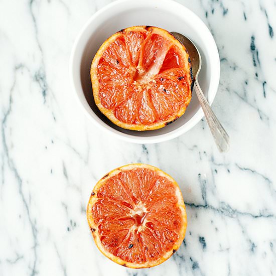 Broiled Grapefruit with Cinnamon