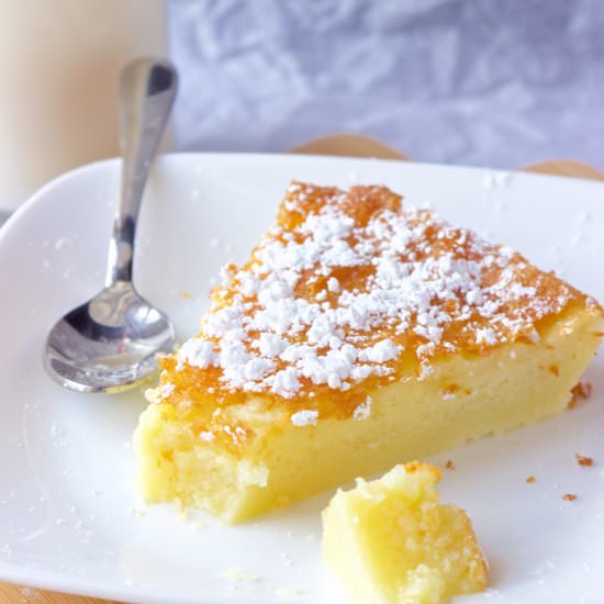 Crustless Custard Pie