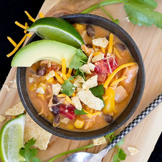 Chicken Enchilada Soup