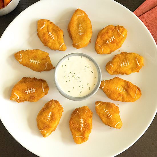 Chicken Nugget Footballs