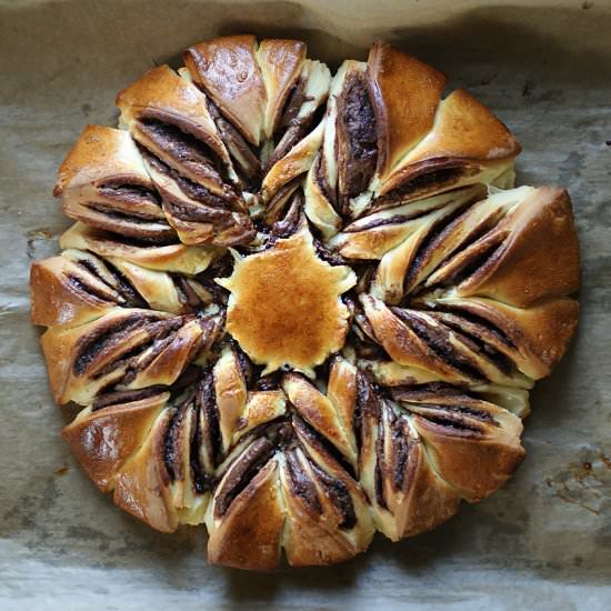 Bun with Nutella