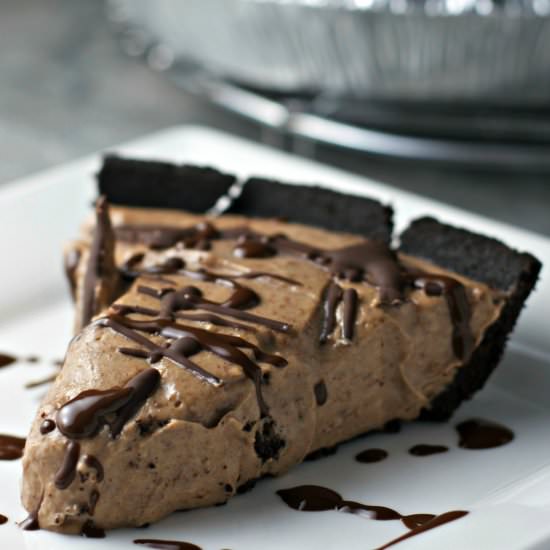 Chocolate Peanut Butter Cream Pie