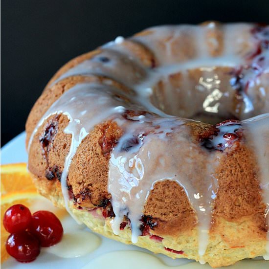 Cranberry Orange Bundt Cake