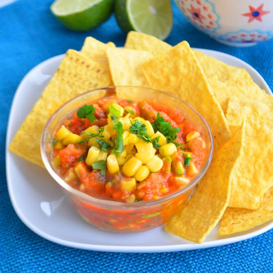 Avocado Salsa Dip