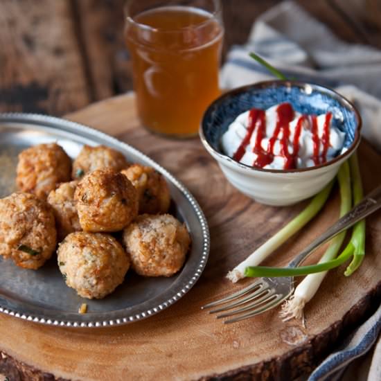 Beer Crab Cake Balls