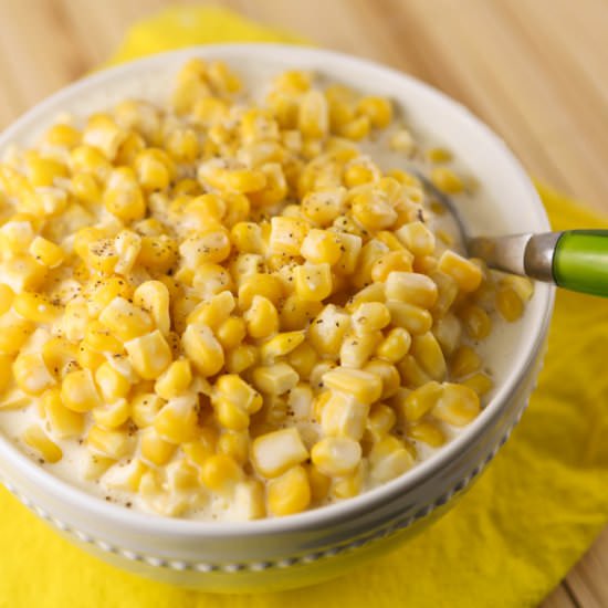 Creamy Crockpot Corn