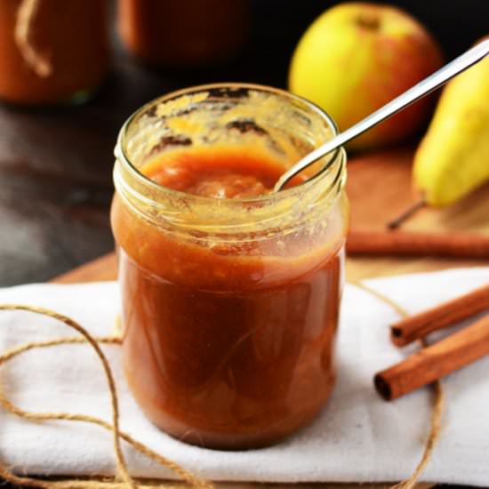 apple-pear puree