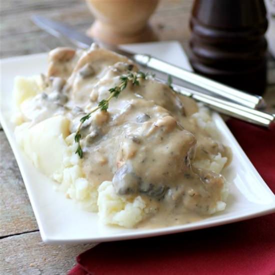 Slow Cooker Chicken Cordon Bleu