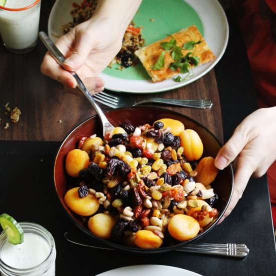 Haft Mewa: Afghan fruit salad