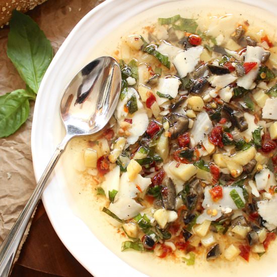 Loaded Olive Oil Dipping Sauce