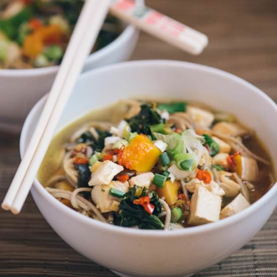 Winter Soba Noodle Soup